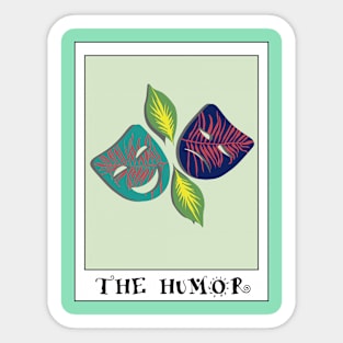 Tarot The Humor Sticker